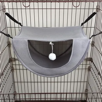 Breathable Mesh Hanging Cat Hammock Bed 1
