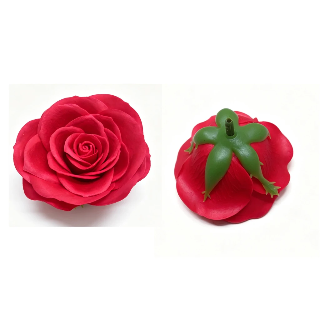 

Premium Artificial Rose Flower Heads 25pcs DIY Wedding Bouquet Gift Handcrafted Decor for Mother's Day Festival Party
