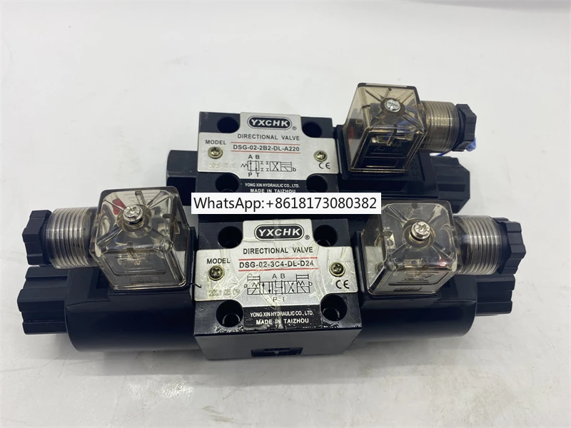 Taiwan Yongxin Electromagnetic Directional Valve DSG-02-3C4-DL-D24 DSG-02-3C2-DL-A220 3C6