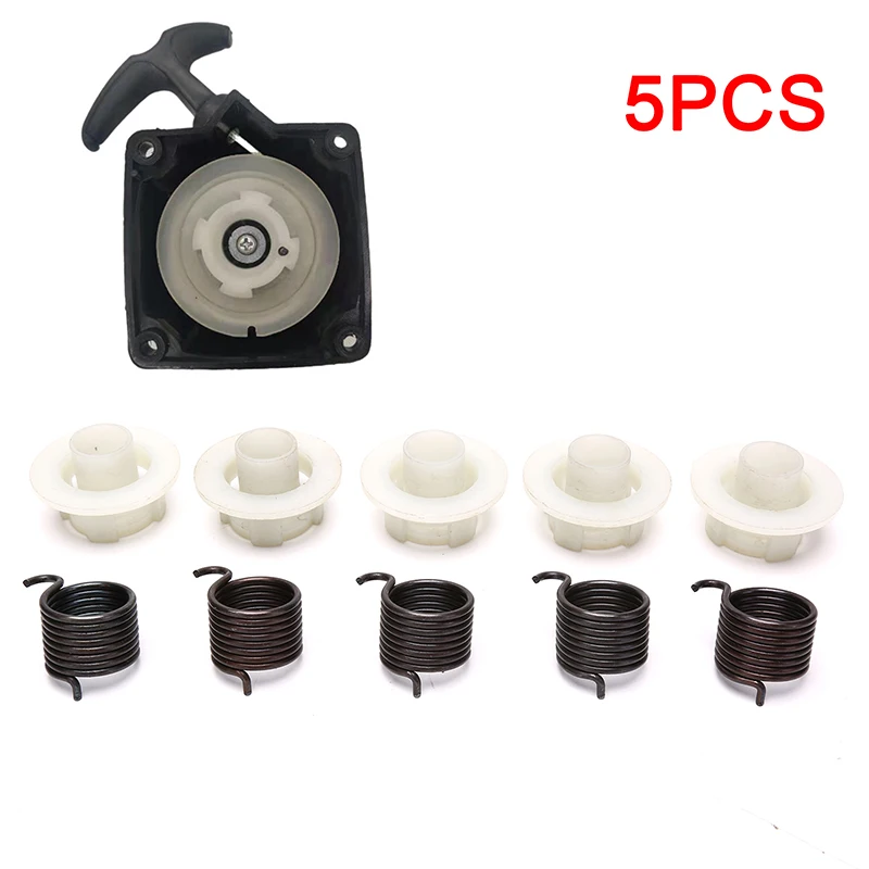 5Pcs 40-5 Brush Cutter 43CC Grass Trimmer Easy Starter Bearing Covers Repair