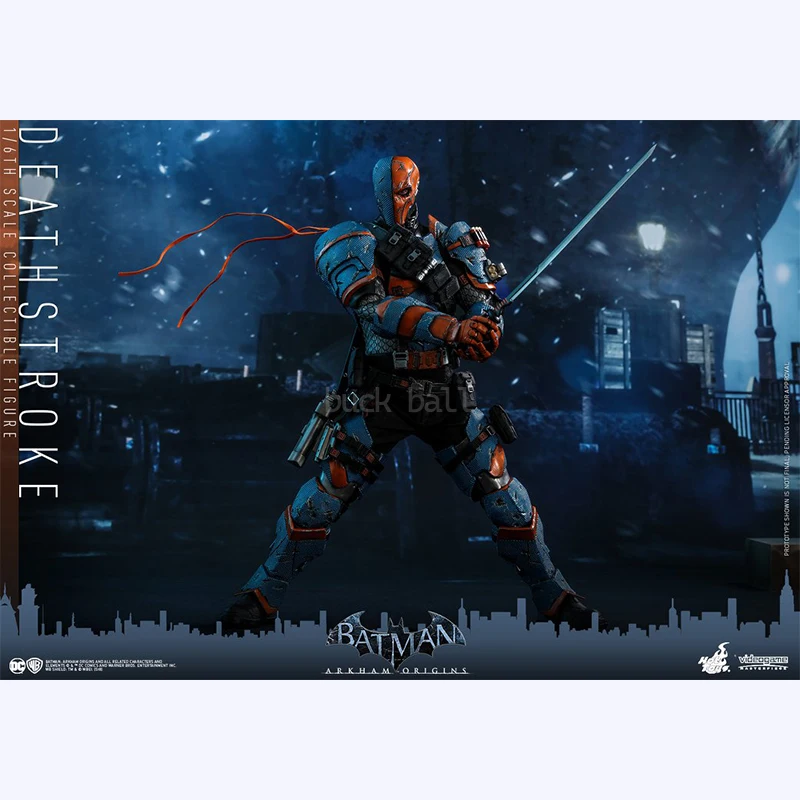 Hottoys Deathstroke Action Figure The New Teen Titans Figures Ht Vgm30 Model Pvc Statue Doll Collection Decoration Toys Kid Gift