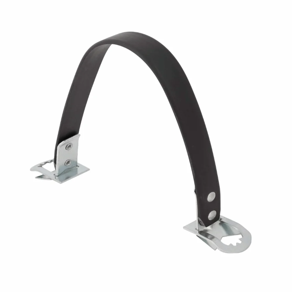 14-Inch Length Battery Carrier Strap Metal Side Lift Transport Pull Strap Battery Lifting Handle Auto Battery Carrier