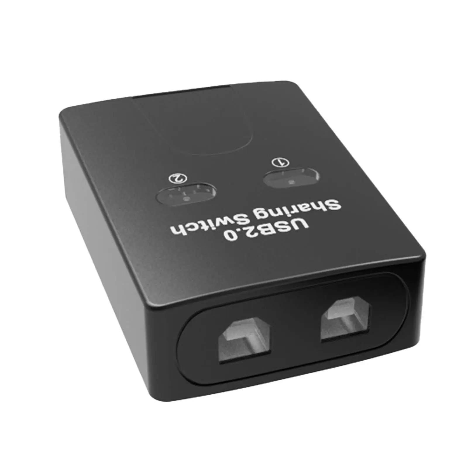 Adaptador de dispositivo de compartilhamento de impressora 2 em 1 maior eficiência de trabalho LED Design Switch Seletor Switcher para U Disk Mouse Computer