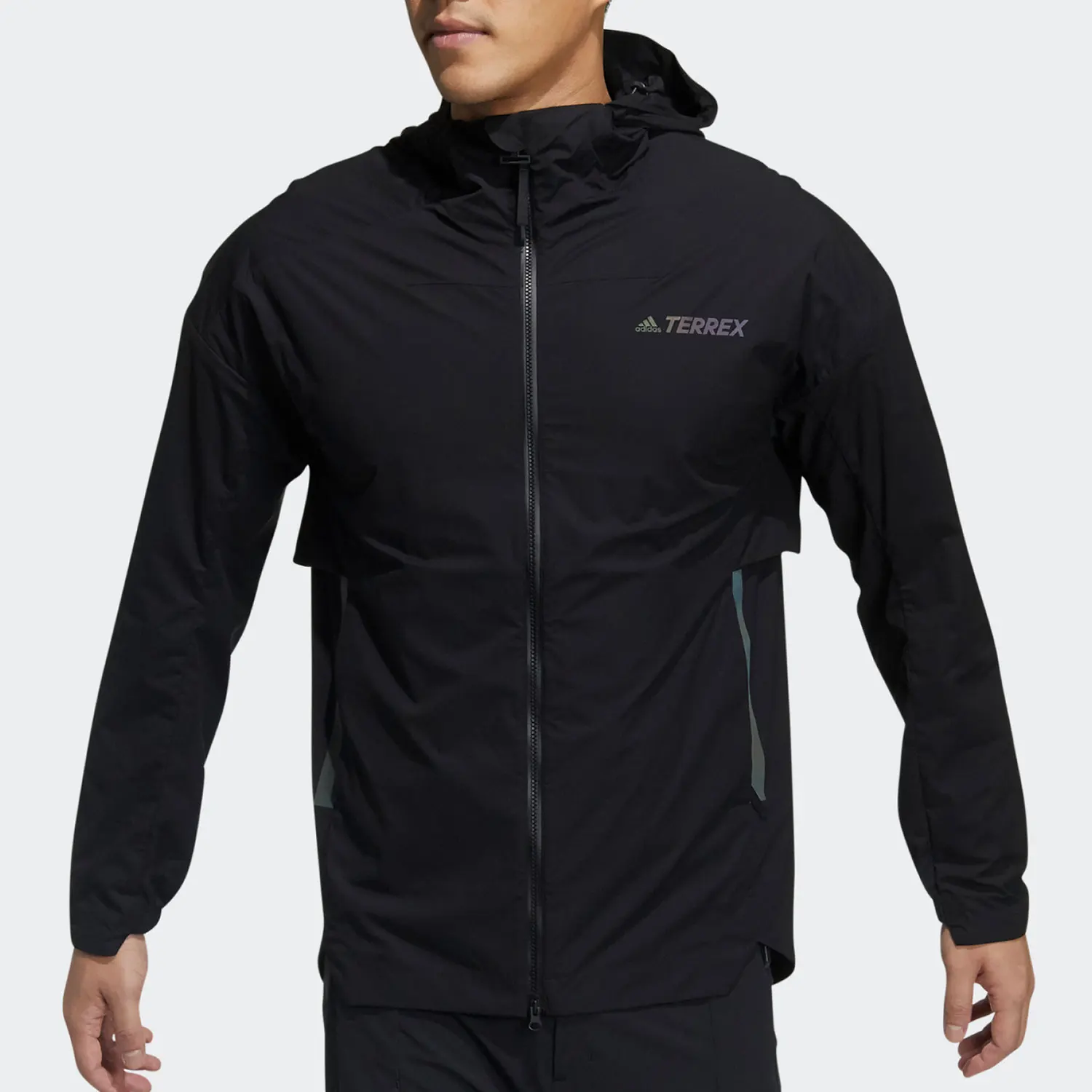 

Adidas genuine season men's outdoor new hooded sports jacket GN7620