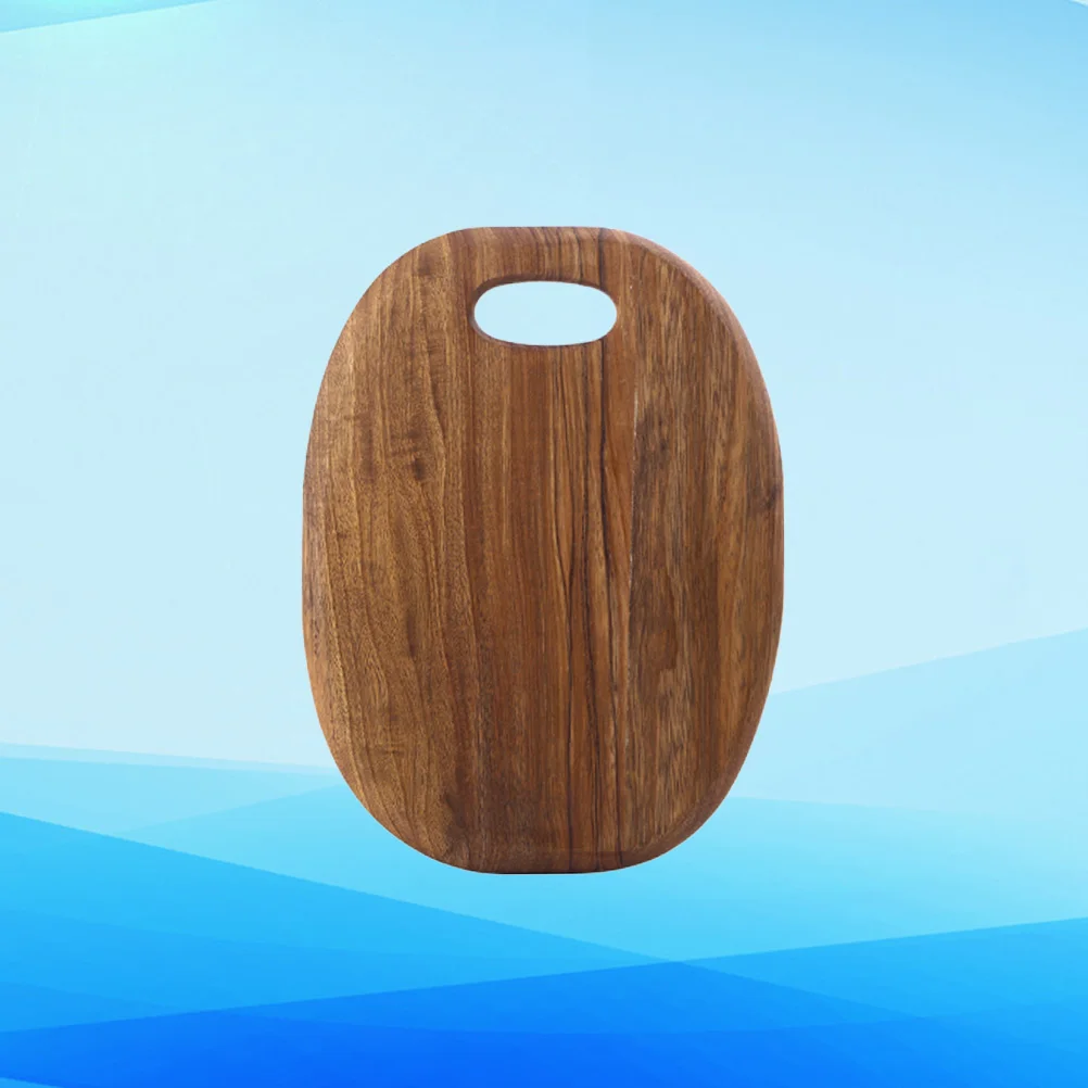 

Zebra Wood Cutting Board Extra Large Kitchen Chopping Mat Hangable Breadboard Safe Easy Clean Fruit Meat Vegetable Fish