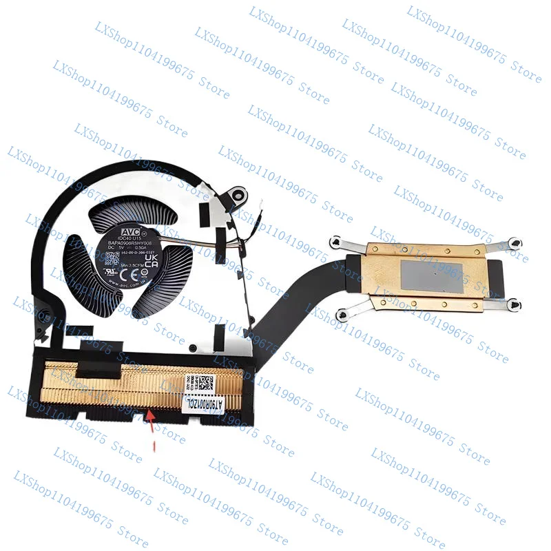 

New FOR CPU Cooling Heatsink Fan DELL Latitude 7440 7640 2023 0PT8TX 065YFK