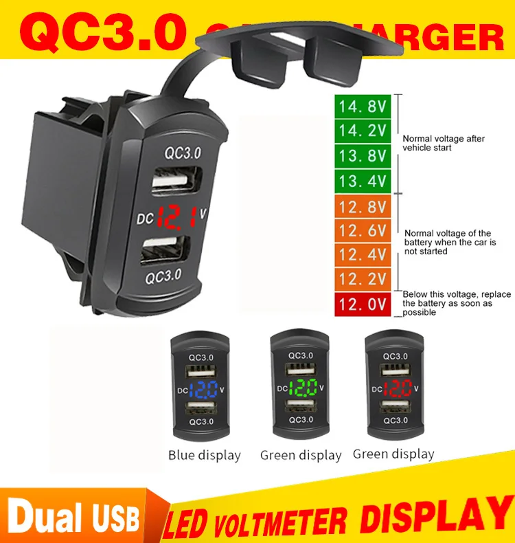 Dual Usb Car Charge…