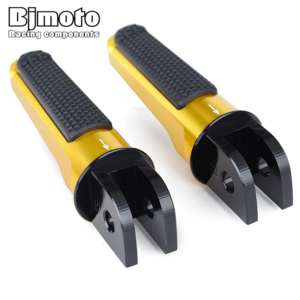 Front Padel Footrests Foot Pegs For SUZUKI GSX-S125 GSX-S750 GSX-S1000 GSX-S1000F GSX-R1000/R GSXS 125 750 750 1000F GSXR 1000R