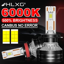 K5C H7 LED 30000LM Headlights Canbus 880 H27 H3 H1 H4 H11 9012 HIR2 H8 H9 9005 9006 9007 HB3 HB4 H13 High Power 6000K