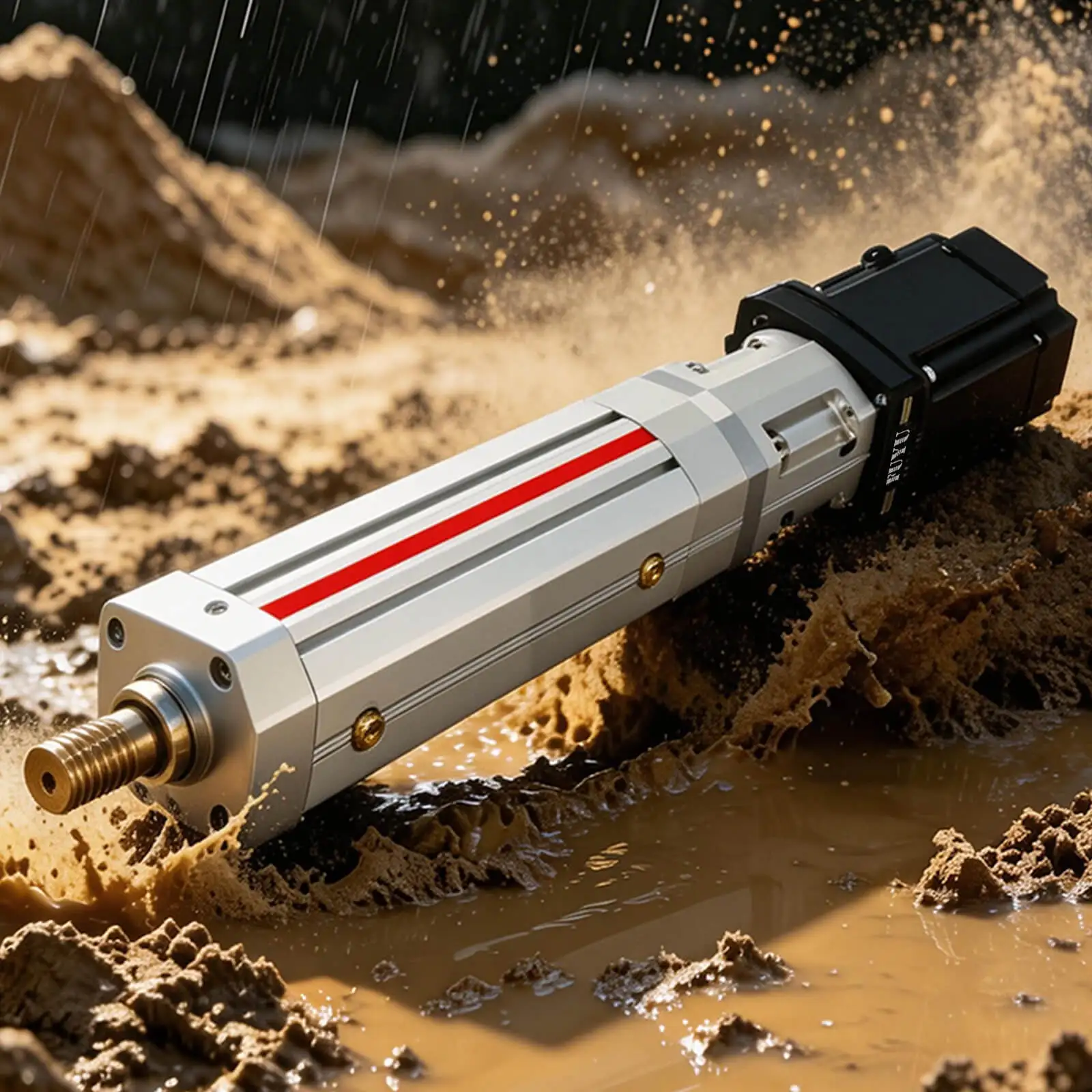 IP65 Dustproof Ball Screw Linear Motion Electric Actuator 750W Servo Cylinder