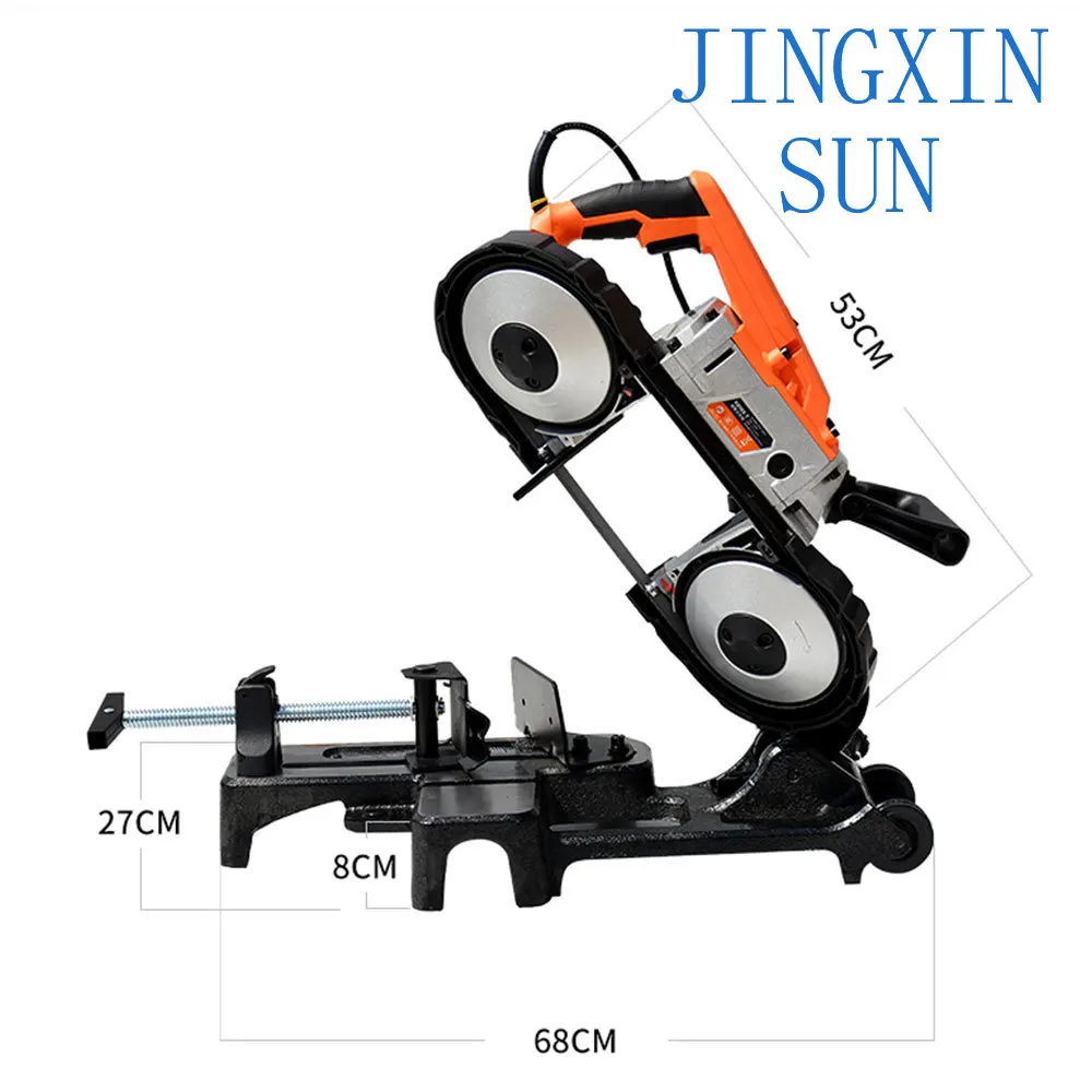 Metal cutting machine R2103-1/T Band saw machine 1100W Small Woodworking stainless steel sawing  Cutter without base