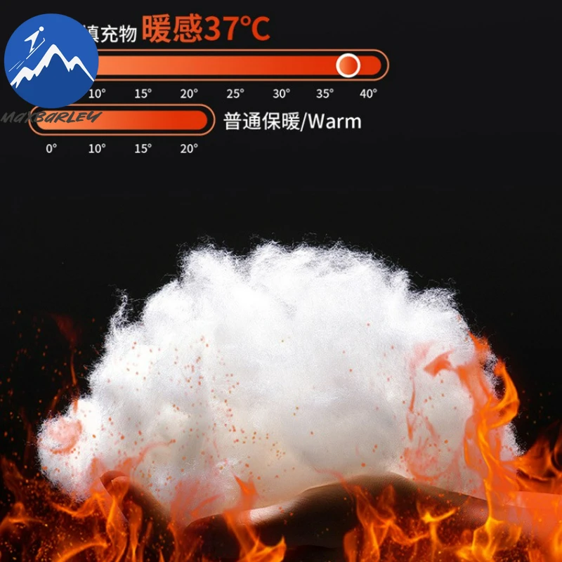 Maxbarley 2025 Winter Warm Parka Long Men Urban All-match Thick Cotton Padded Jacket Casual Camping Ski Windproof Hooded Coat