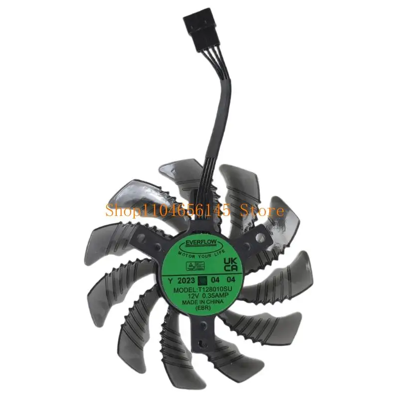 652F PLD08010S12HH 78mm 12V 0.35A 4Pin VGA Cooling Fan for 3050 3060 3060TI GAMING OC Graphics Card Fan