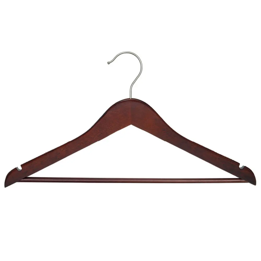 20319Wb Wooden Suit Hanger, 19