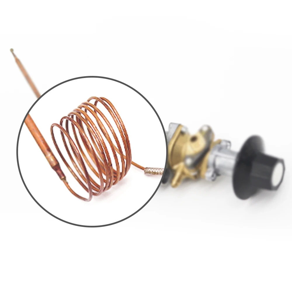 Gas Valve Thermostat With Control Capillary Tube Temperature Range 100-300℃ for Gas Stove Oven