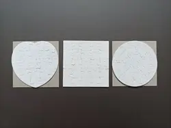 25 Stks/partij Sublimatie Lege Mini Puzzel Diy Ambachtelijke Puzzel Voor Sublimatie Inkt Overdracht