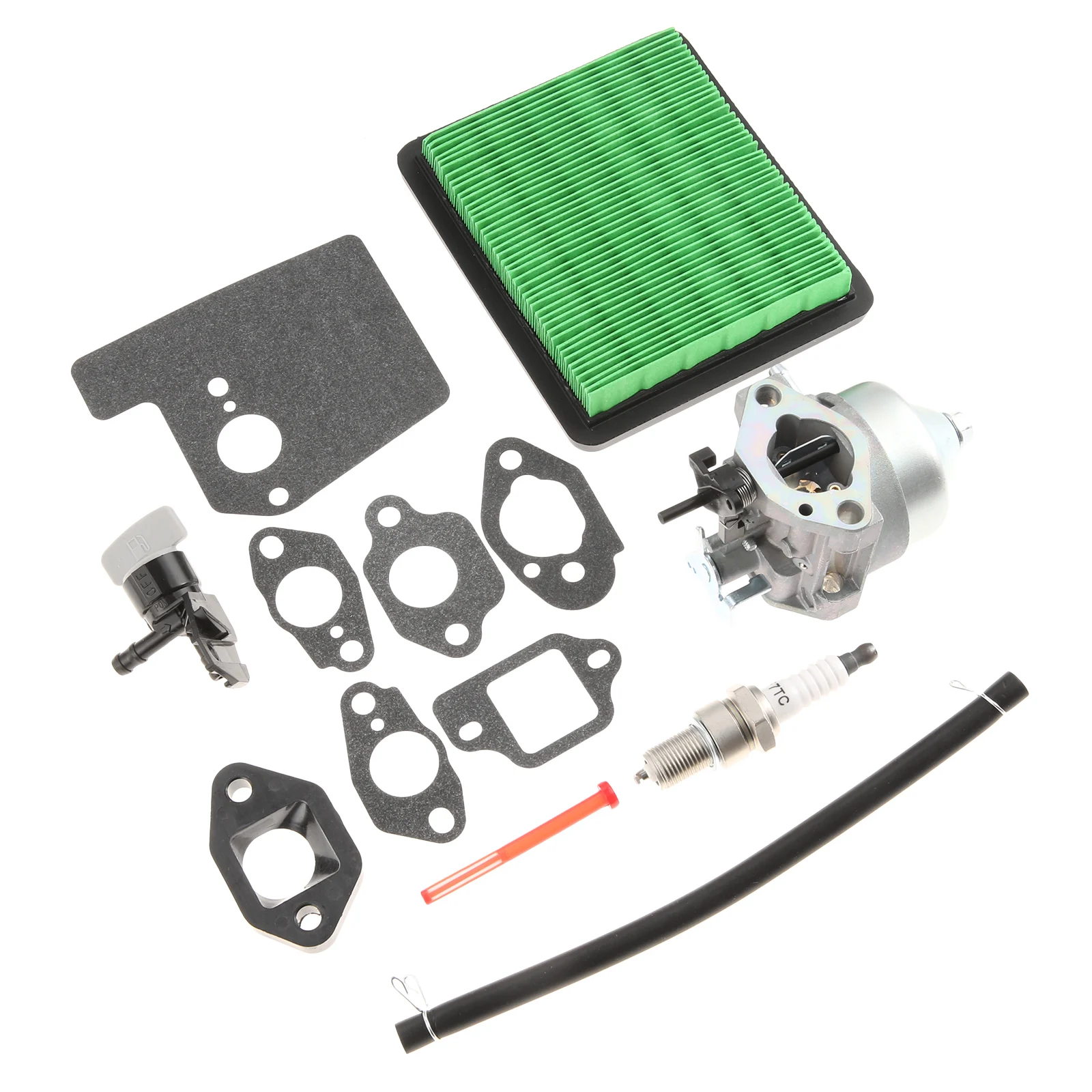 1Set GX200 Carburetor Choke Lever Spark Plug Gaskets Oil Sensor Replacement for Honda Carburetor 16100-ZH8-W61 16100-ZH8-W51
