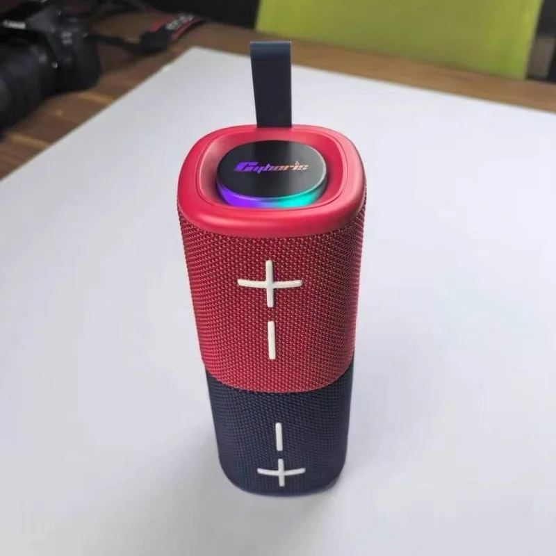 

Cyboris 20W 2-in-1 Split Design Portable Wireless Bluetooth Speaker with RGB Lights IPX6 Waterproof TWS HIFI Soundbox
