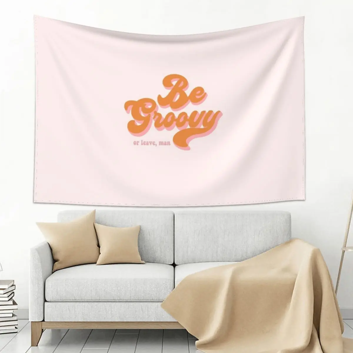 

be groovy Tapestry Home Decoration
