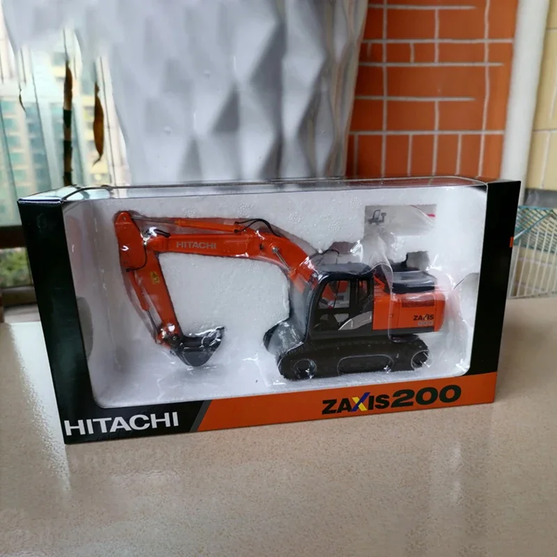 Diecast 1:50 Scale ZAXIS200 Hitachi EFI Alloy Excavator Engineering Vehicle Model Collection Souvenir Ornaments Display Toys