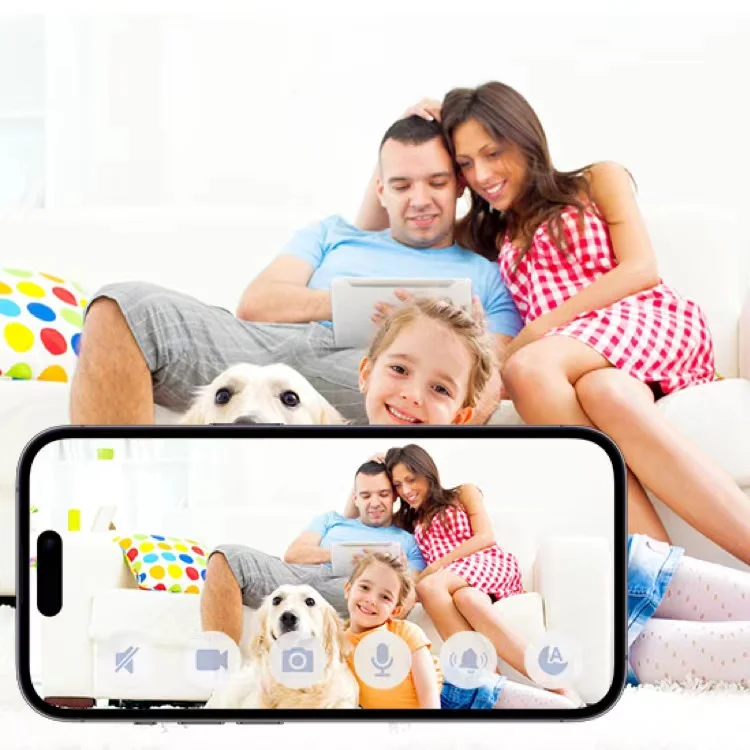 Viatom BM HD 1080P 4X baby monitor camera two way talk audio Vox video baby camera monitor image 4