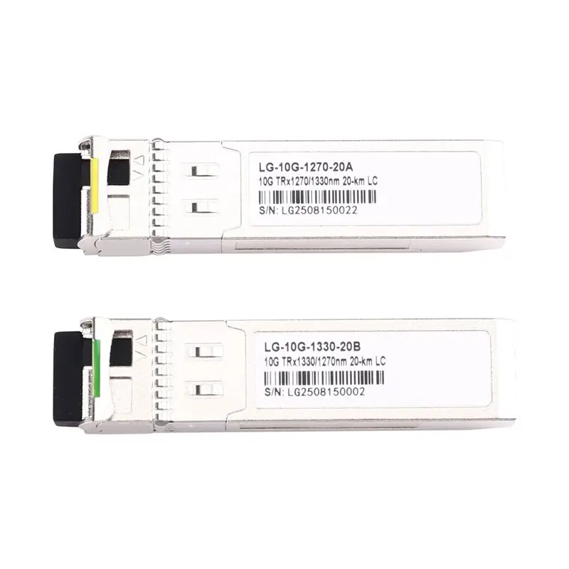 Модуль ABVO-LC SFP+ 10G BIDI 1270/1330 нм, одномодовый, 20 км, оптический адаптер для коммутатора HORACO