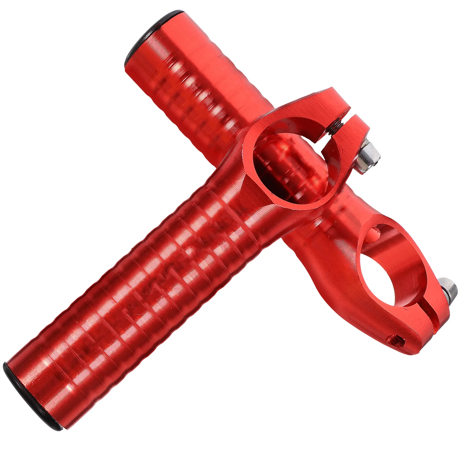 Bike Rest Bar Auxiliary Handlebar Aluminum Alloy Ultra-Light Cnc Turning Heat Treatment Anti-Slip Anodized Comfortable Grip