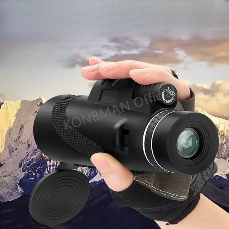 

80X100 High-power Monocular Telescope Suitable for Outdoor Camping Hunting High-definition Field of View for Remote Viewing