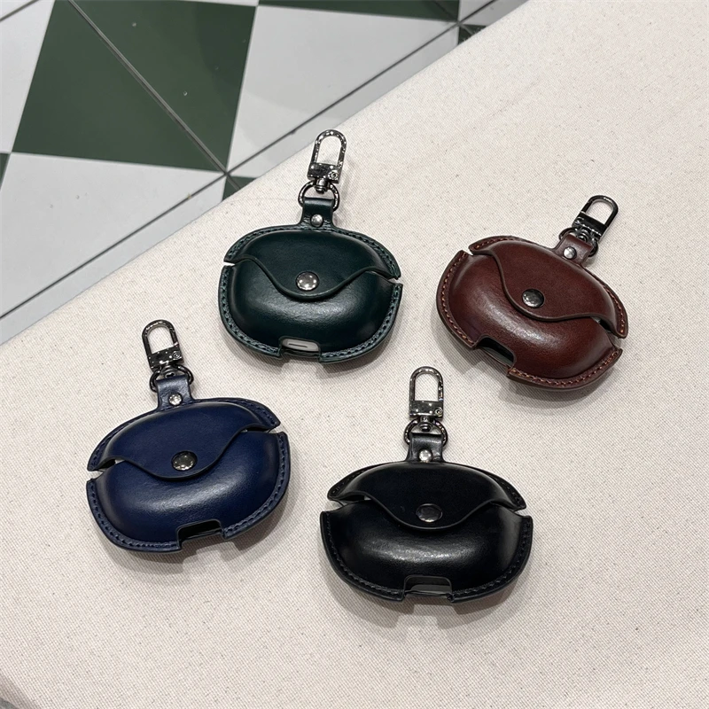 สำหรับหัวเว่ย ฟรีบัด 7i หรูหราเรียบง่ายหนัง PU หูฟังบลูทูธสำหรับหัวเว่ย ฟรีบัด 7i กระเป๋าเก็บอุปกรณ์เสริมกล่อง