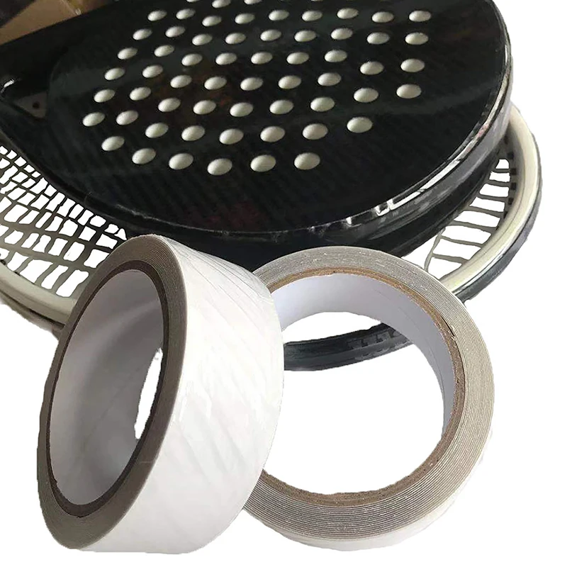 TPU Tennis Racket Head Protection Tape Wrap Impact Reduce Guard For Sports Gear Beach Racket Frame Edge Protective Sticker
