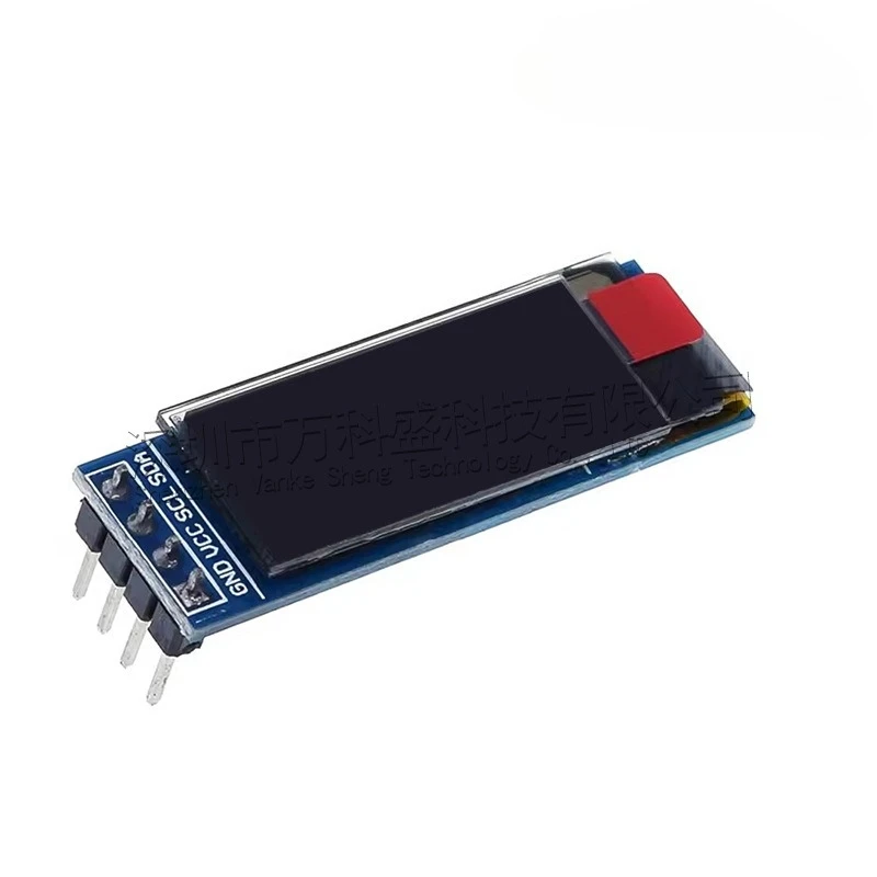 شاشة OLED مقاس 0.91 بوصة بواجهة IIC مقاس 128*32