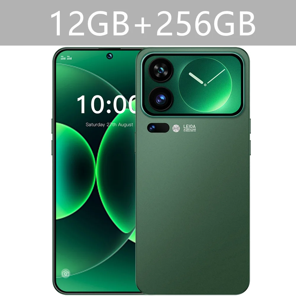 M17 Pro Max Smartphone 7.3HD 2026 HOT NEW Voordelige 5G Dual SIM-telefoon 7800mAh Android 15 Wereldwijde versie Mobiele telefoons