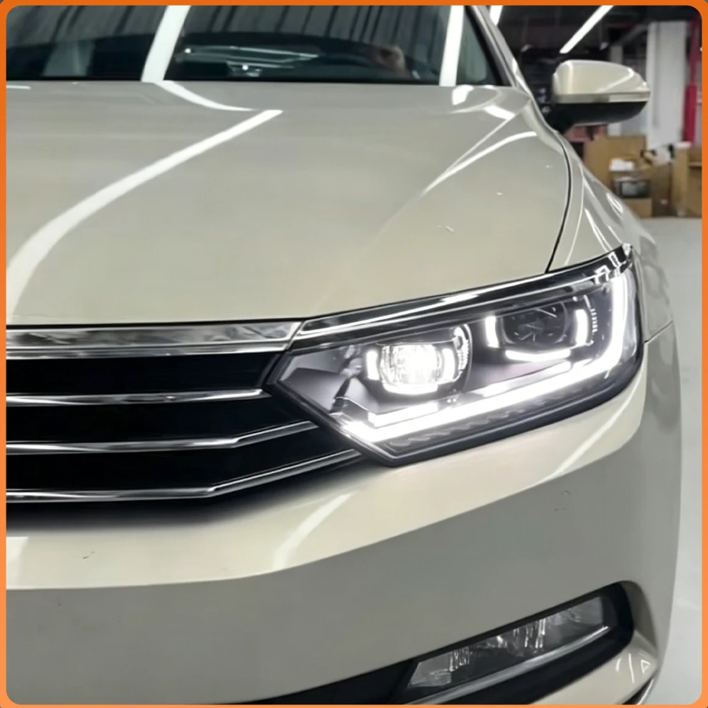 

For VW Magotan 2016-2019 High Quality LED Headlights Assembly Projector Lens Upgrade Plug and Play Car Front lamps Accessories