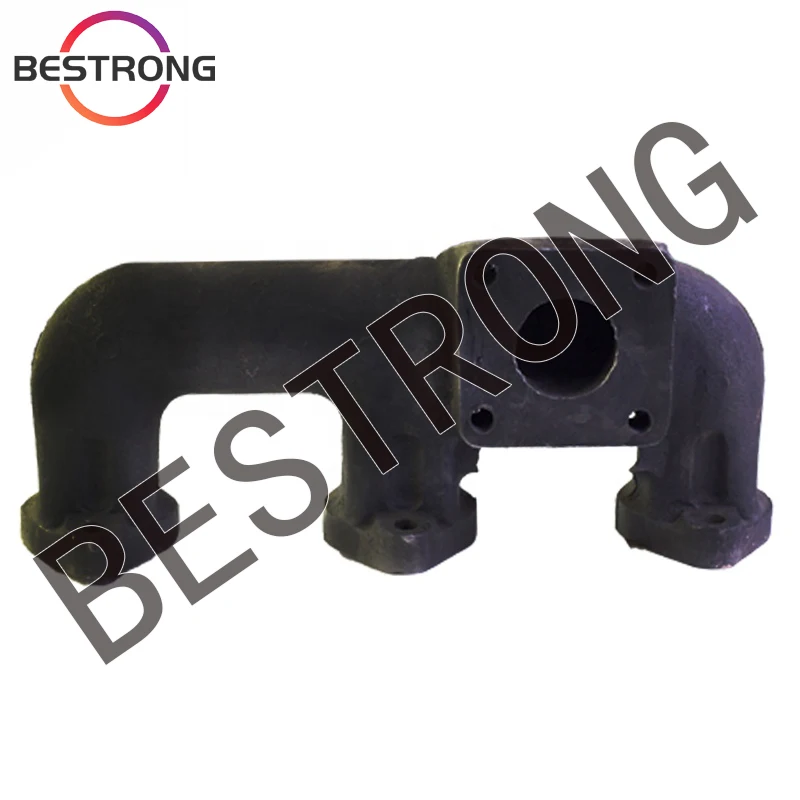 TY3100I.10-2 Exhaust Manifold Pipe For Jiangdong JD TY395 TY3100 Diesel Engine Foton Tractor Spare Parts