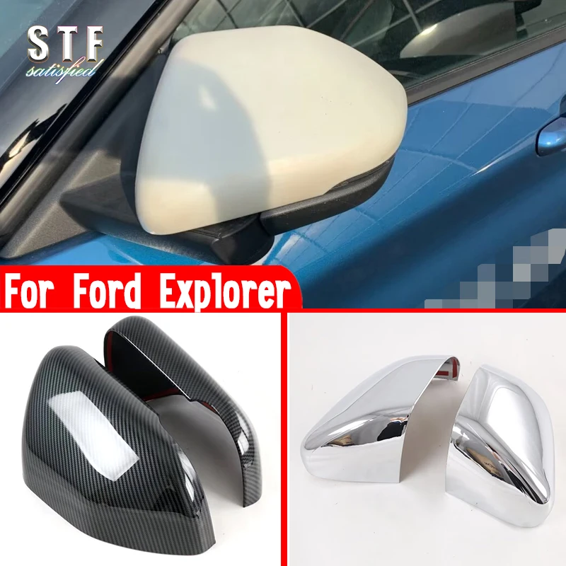 

Для Ford Explorer 2024 2025 автомобильные аксессуары чехол для зеркала заднего вида молдинговые декоративные наклейки