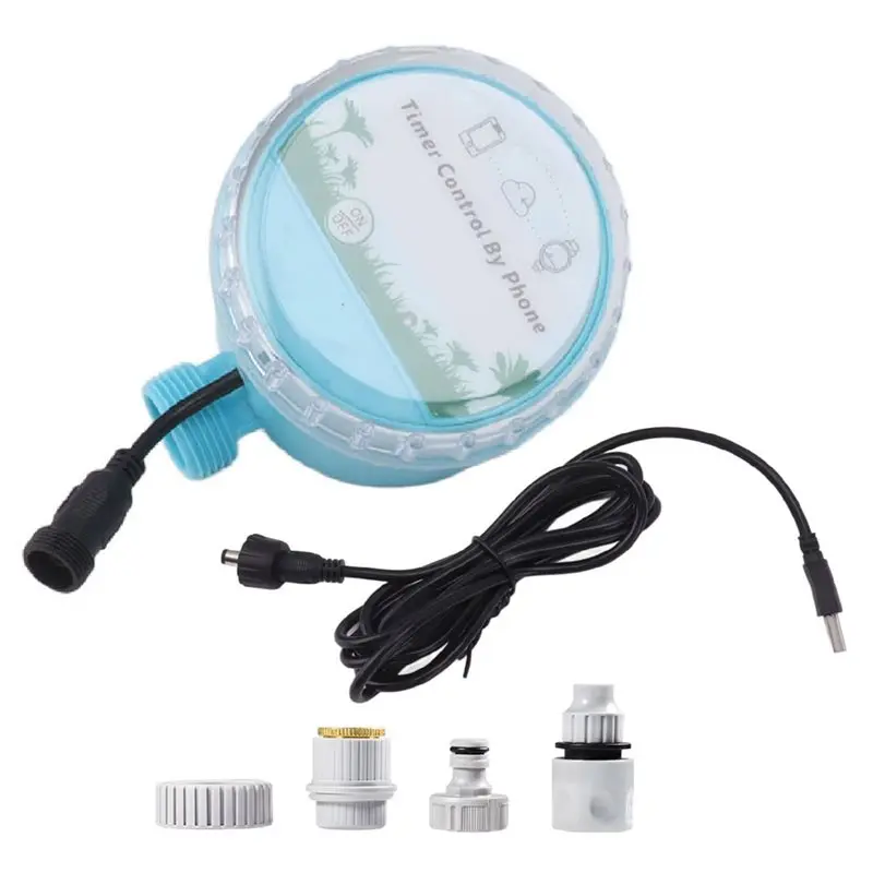 ABKP-Sprinkler Timer Garden Watering Timer Automatic Smart Remote Control IP68 Wifi Drip Irrigation System For Yard