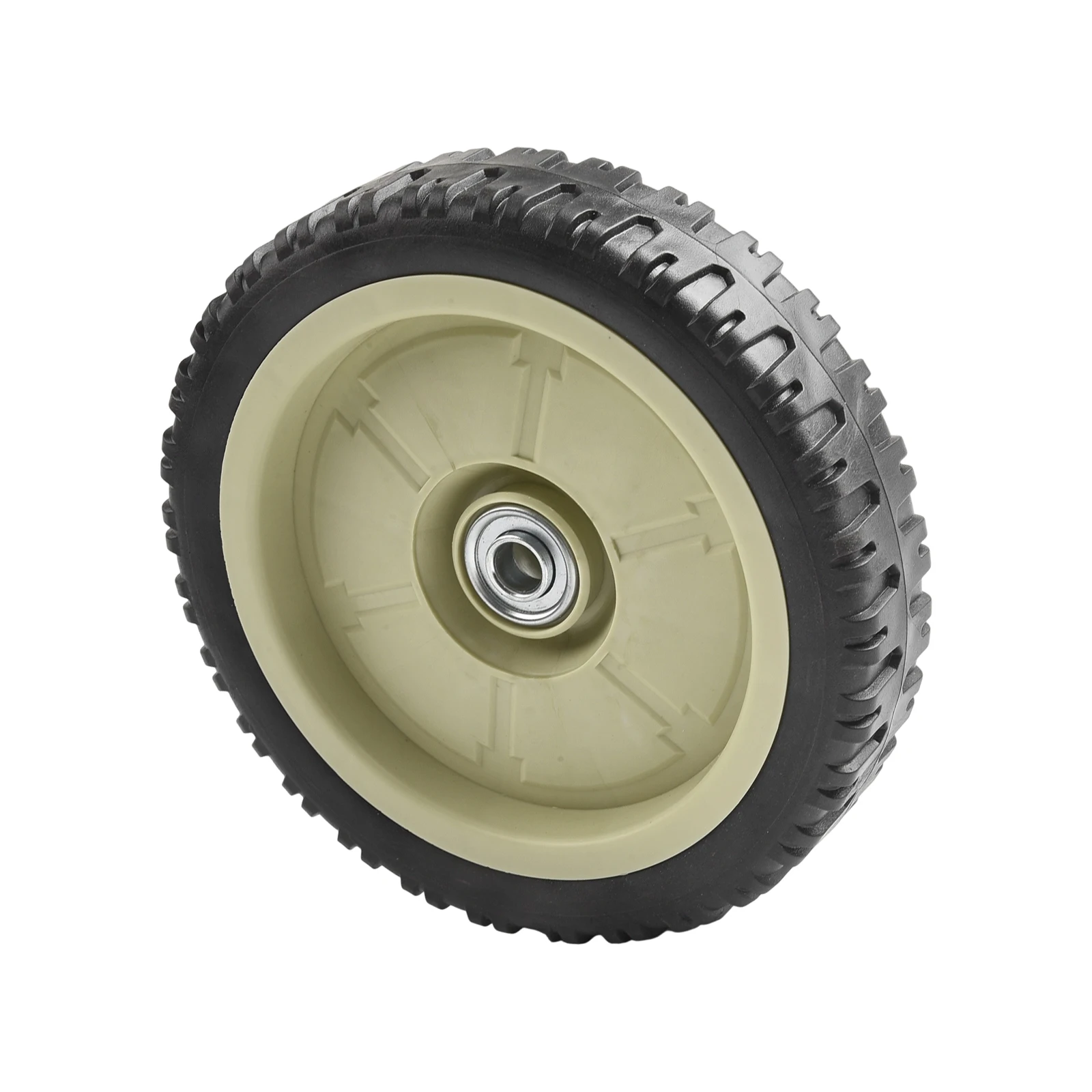 Heavy Duty Mower Wheels Accessory Lawn Mower Wheels 7 Inch 8 Inch 10 Inch Fit Manual Measurement Allowed Deviation