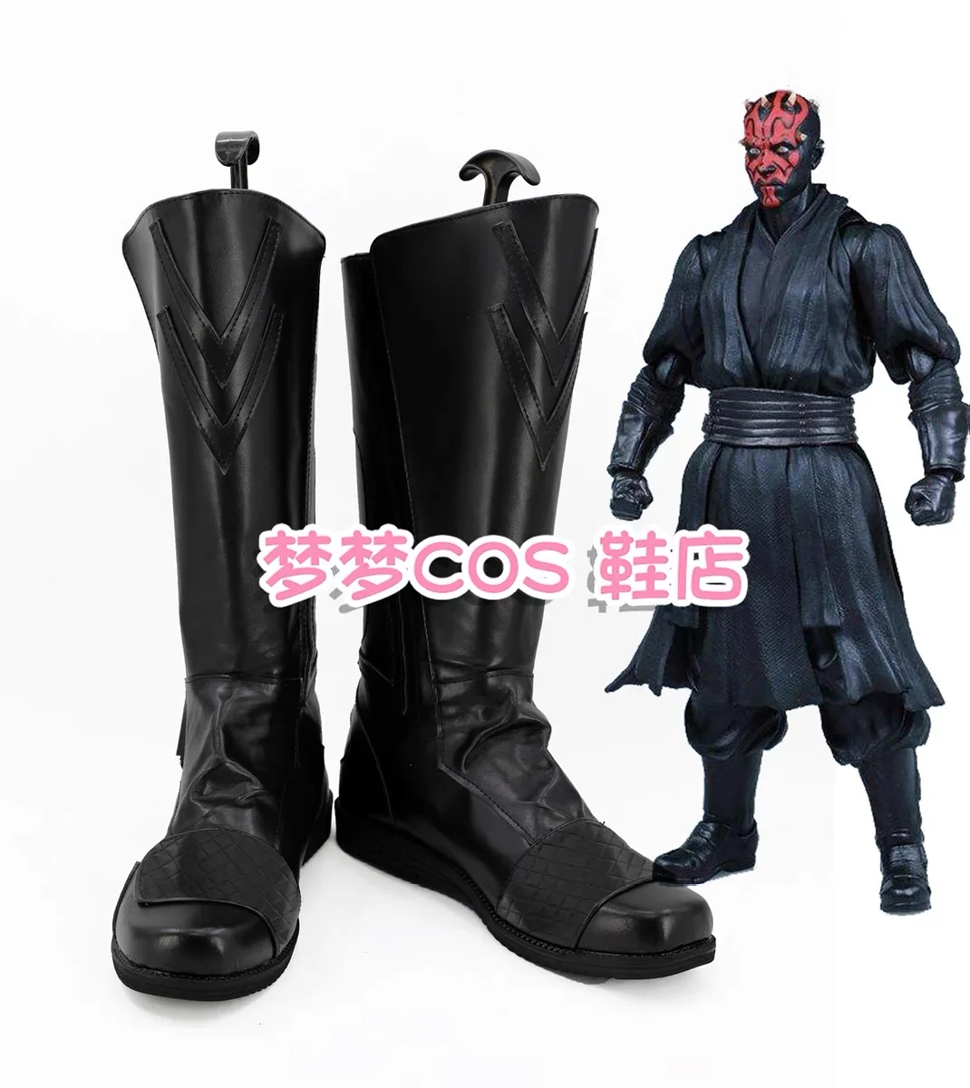 

Darth Maul Cosplay Costume Darth Maul Costume Uniform Cloak Mask Adult Halloween Carnival Party Costumes f+5We