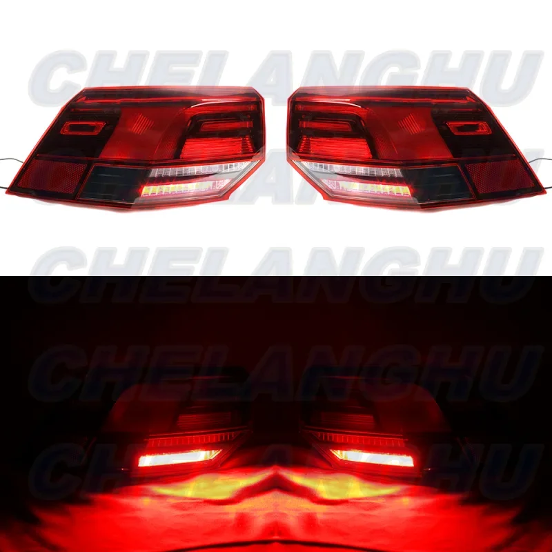 For VW Golf 8 Mk8 2021 2022 2023 Pair L+R Outer Side Tail Light Rear Lamp Car accessories 5GH945093 5HG945094