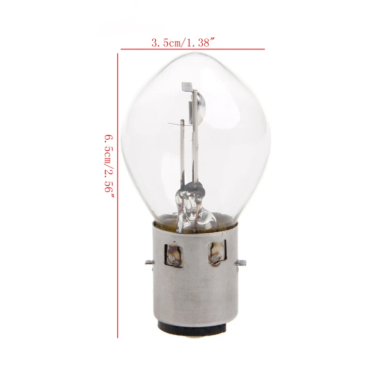 Motorcycle Lamp 12V 35W 10A B35 BA20D ATV Moped Scooter Headlight Bulb Motorcycle Accessories