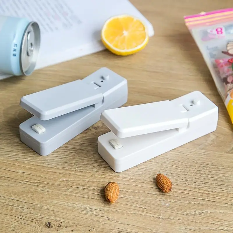 Rechargeable Plastic Package Sealer, Mini Close Bags Portable Sealing Machine, Heat Thermal Bag Sealer, Storage Food, Kitchen - view 6