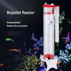 Redstar Fish Aquarium Biopellet Filter Media Reactor PhosBan for Aquaria Removes Nitrate Phosphate Eliminates Algae in Saltwater