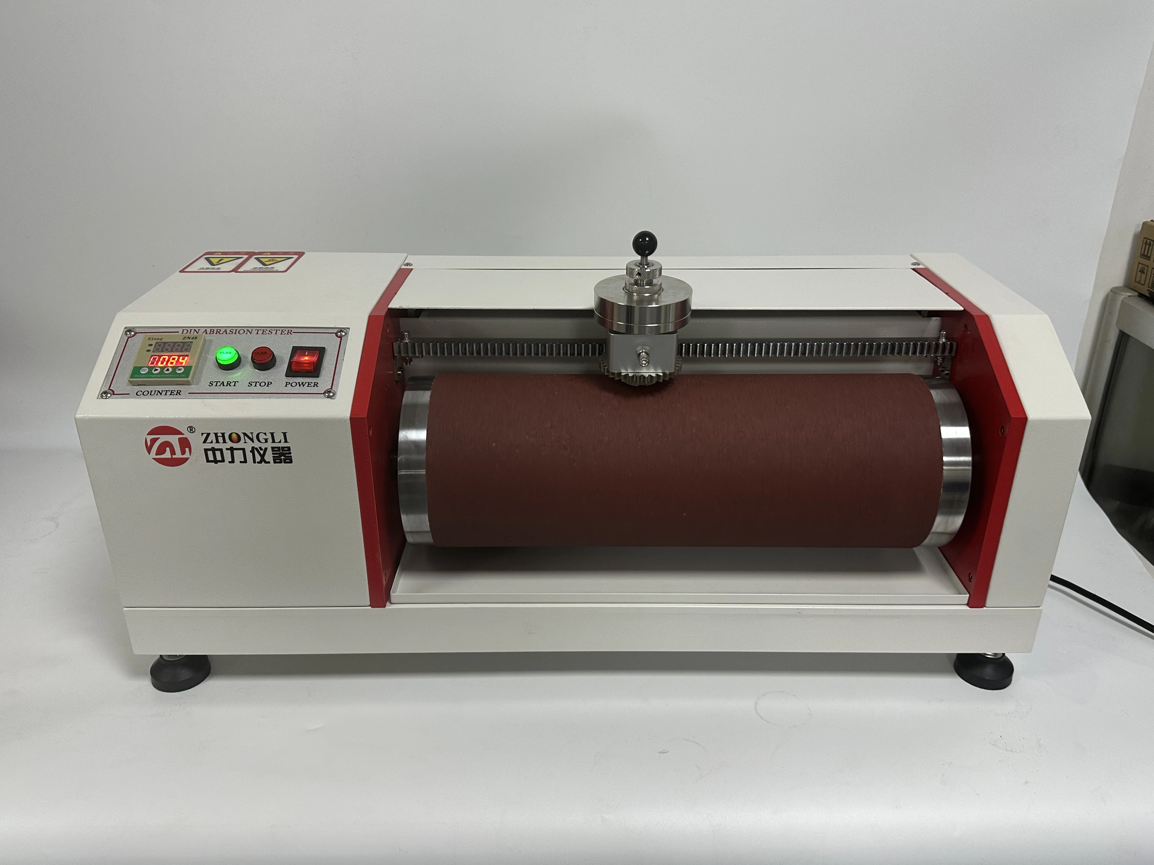 ISO 20344 AT150 DIN Abrasion Tester | Rubber & Plastic Abrasion Testing Machine | Wear Resistance Test Equipment