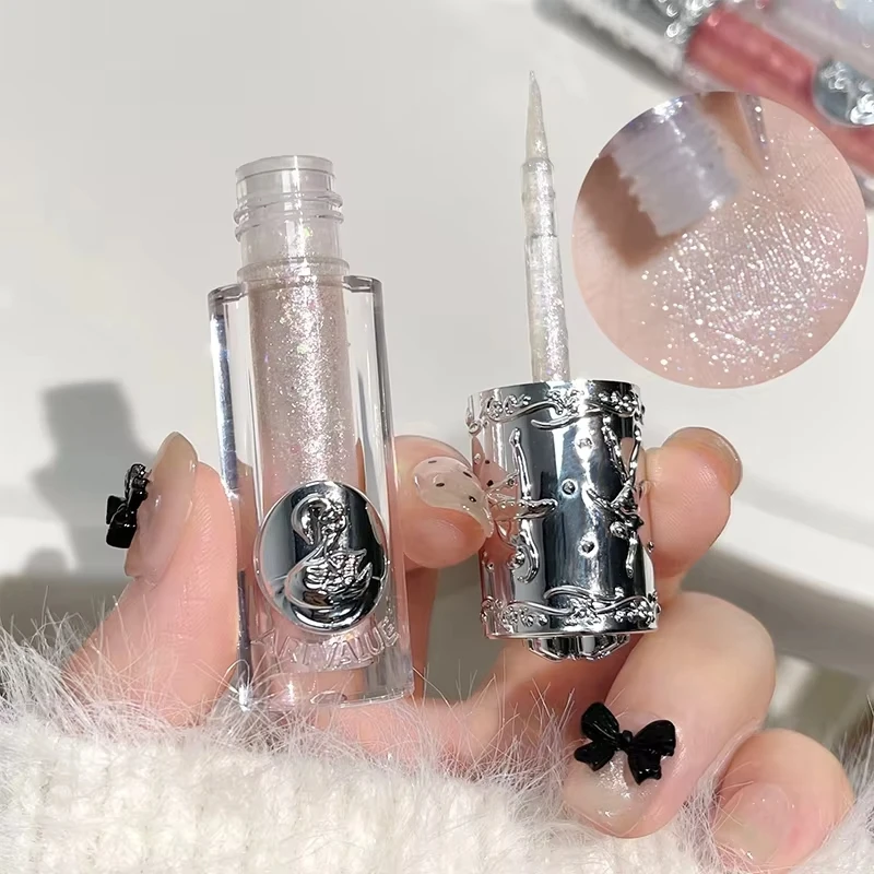 5 pçs/set Art Value Balletismo Sombra Líquida Multi-purpose Fine Glitter All-match Sombra de Alto Brilho