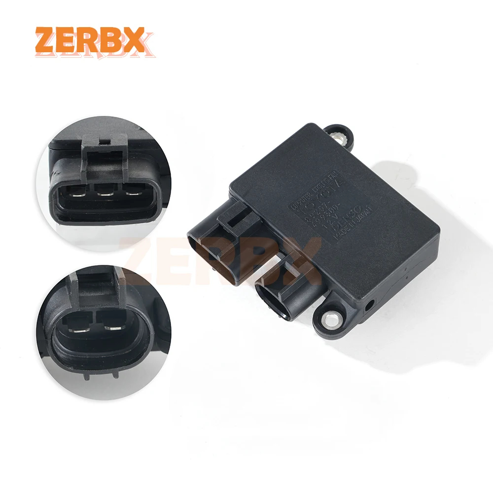 Модуль управления вентилятором радиатора ZERBX, 1 шт., 8925712010 89257-12010 для Toyota Corolla 2006-2019, Mazda 2007-2010, Mazda 5, CX-7