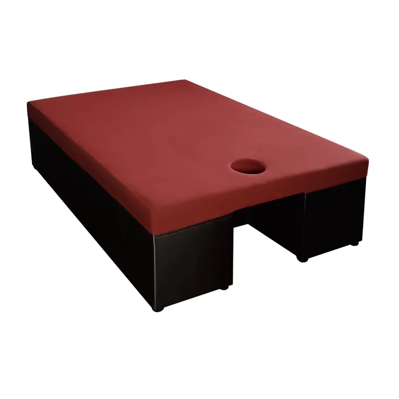 High-end Thai massage bed Solid wood spa massage treatment bed Beauty salon Face massage bed