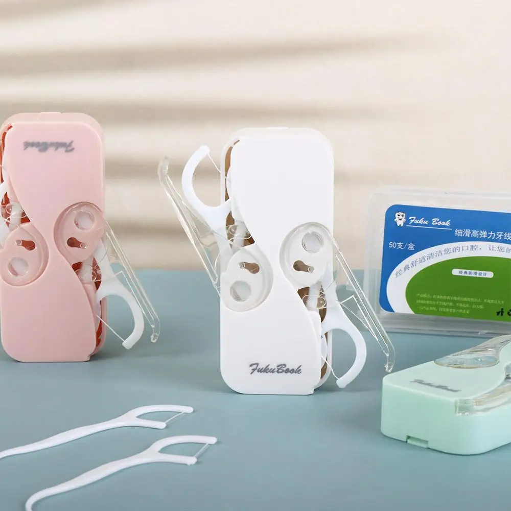 

Органайзер для ухода за зубами, автоматический диспенсер для зубной нити, коробка для хранения зубной нити, зубочистка-флоссер