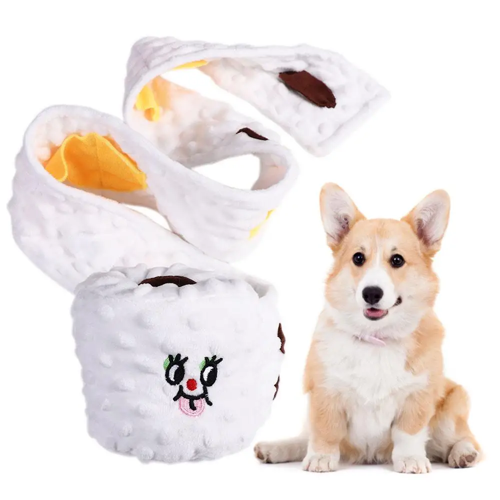 Toy Simulation Toilet Paper Pet Hidden Food Poop Picking Suit Pet Supplies Dog Chew Toys Chew Training Toy Dog Sniffing Toys