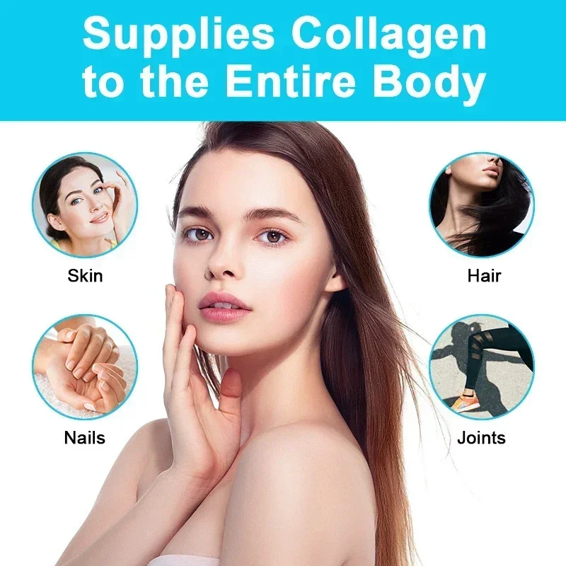 Super Collagen Peptides, Multi-Collagen Protein, Gluten Free, Non-GMO, Grass Fed, Good for Hair Skin Nails Teeth Gums Joints