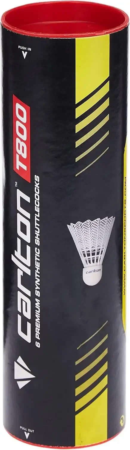 

T-800 Medium Speed Badminton Shuttle, White